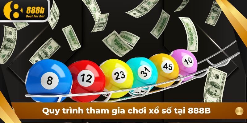 Quy trình tham gia chơi xổ số tại 888B